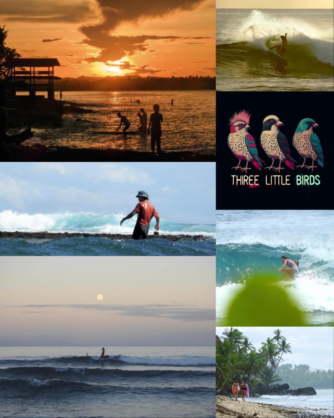 Three Little Birds Surf Hostel General Luna  Buitenkant foto